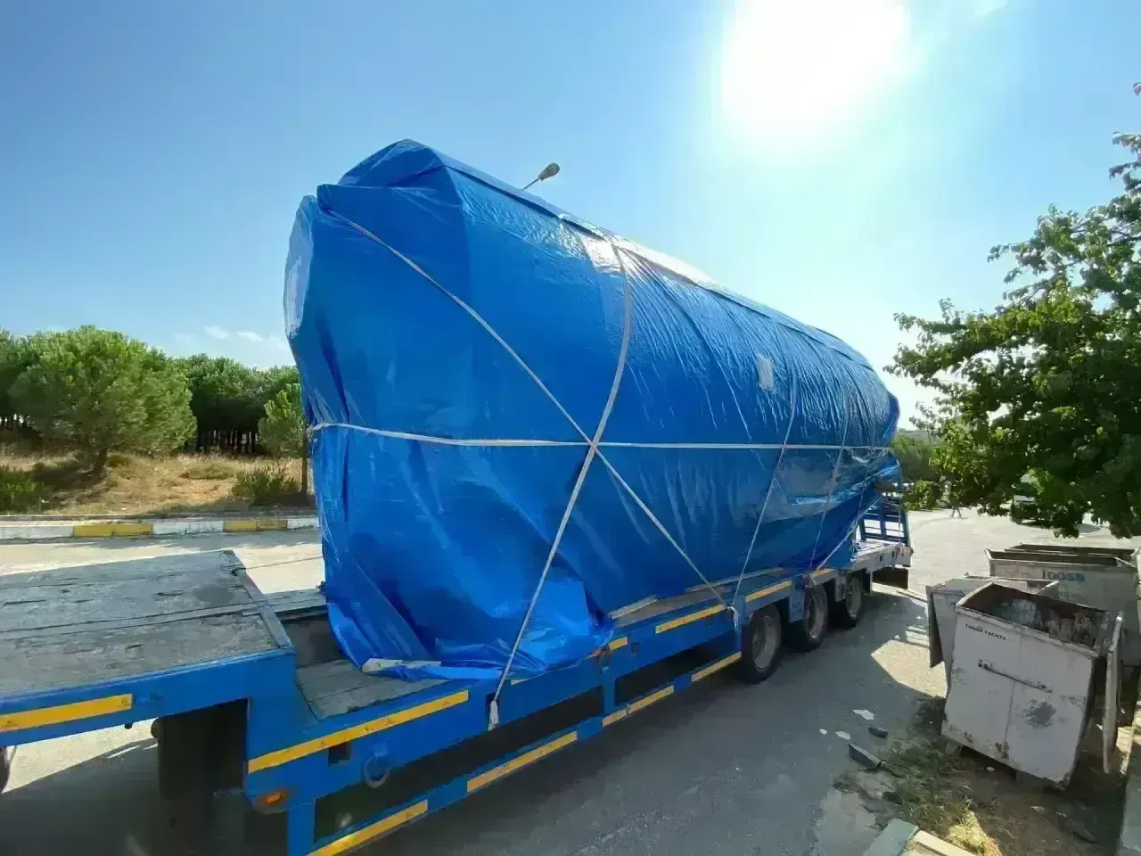 Cargo Covering and Tarpaulin operation 2