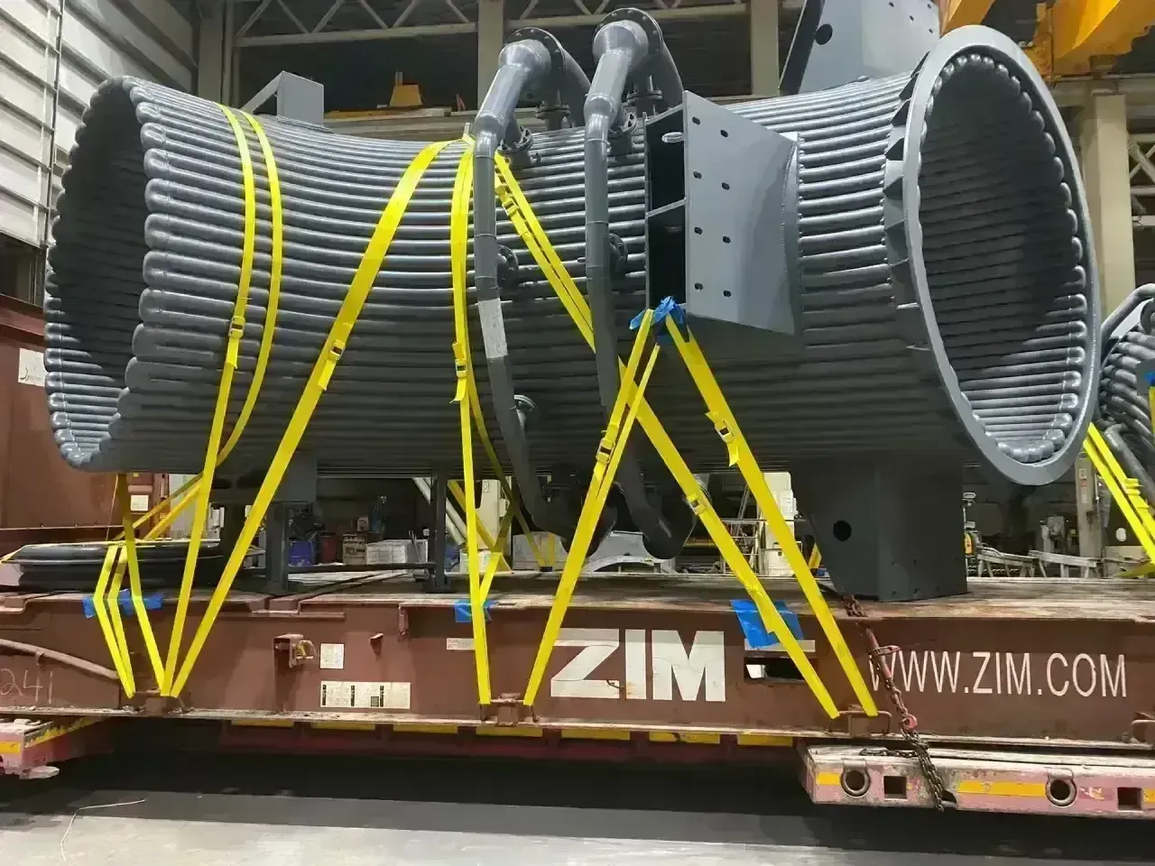 Flat Rack Lashing operation 4