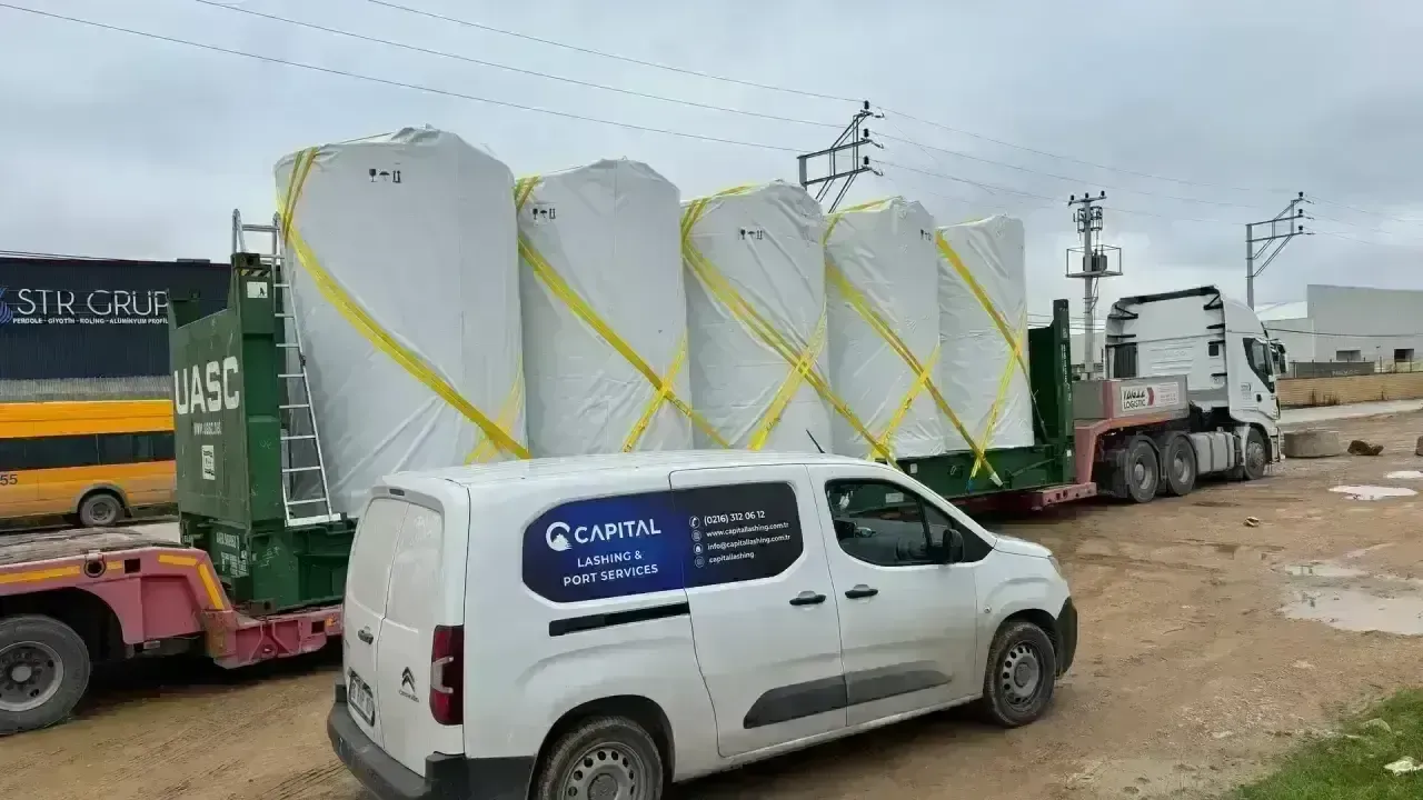 Flat Rack (FR) Lashing Operasyon Görseli 7 - Capital Lashing