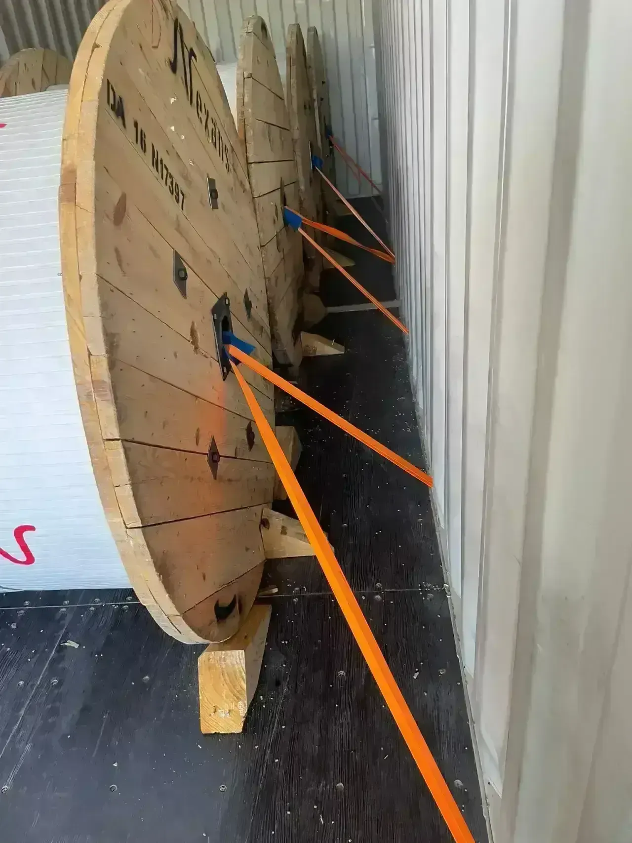 Container Lashing operation 1
